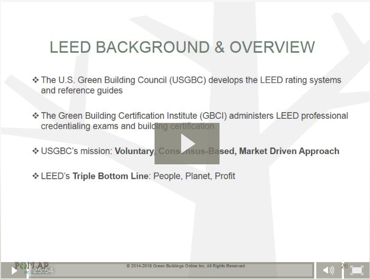 LEED v4 GA Online Training