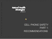 Cell Phone Safety