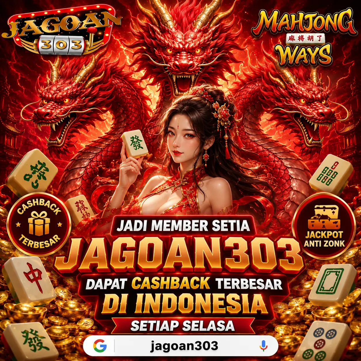 JAGOAN303 : Situs Slot Gacor Resmi Hari Link Slot777 Gampang Menang Banjir Jackpot