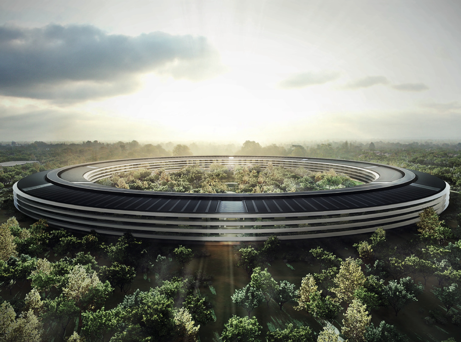 Apple's New HQ Will Run on 100% Renewable Energy Apple's New HQ Will Run on 100% Renewable Energy