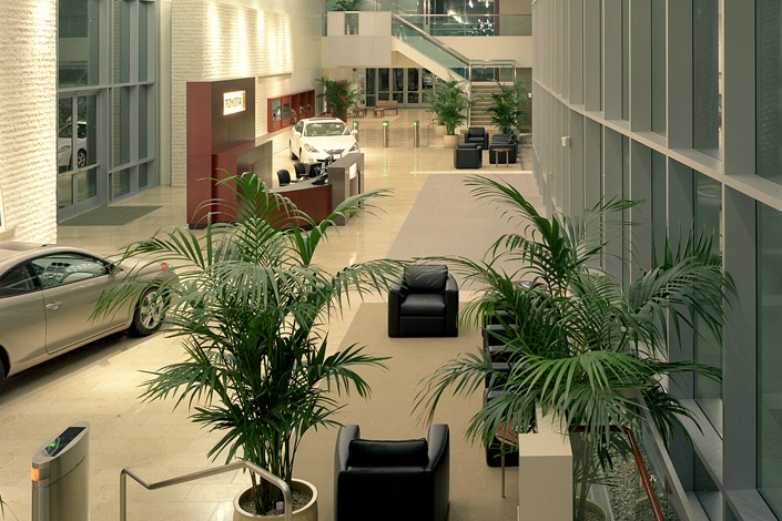 Toyota atrium