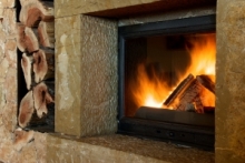 This fireplace needs a door or plug.