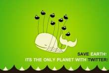 Twitter has an extremely active green community.