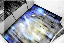 This indoor air quality test detects formaldehyde, an air pollutant, inside a room.