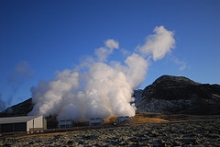 Hellisheidi Geothermal Power Plant in South West Iceland is one of the largest combined heat and power (CHP) plants in Iceland.