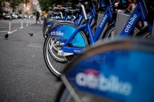 A decrease in heart disease and reduction of depression among men and older riders are potential benefits of free bike sharing programs.