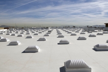 Cool on the roofs of WalMart