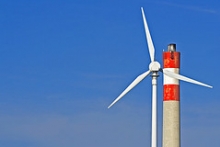 Although wind energy is gaining, coal fired plants still represent the vast majority of electricity production in the U.S.