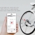 The Gi-Bike's integrated anti-theft lock has a feature that locks automatically once you walk 10 feet away from your bike.