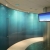 Avanti Lunar LCD Smart Glass can offer light and openness (as can be seen below) or privacy (as shown above) if needed.