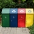 Clearly marked and easily accessible recycling containers are part of LEED v4 requirements for Materials and Resources.