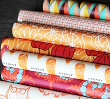 Spoonflower Spoonflower offers custom, PVC-free eco-friendly wallpaper.
