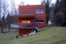 Example of a single family passive house in Austria.