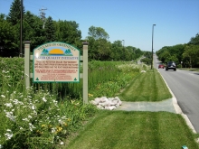 Aaron Volkening A bio-retention swale for stormwater